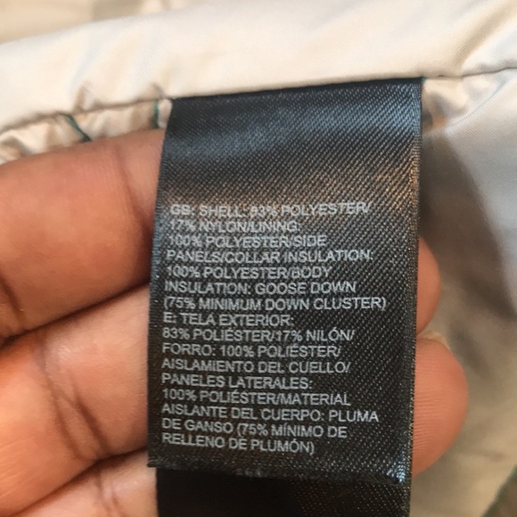 The North Face Teal 550 Quilted Goose Down Vest with Zipper Front & Pockets-XS - Picture 8 of 12